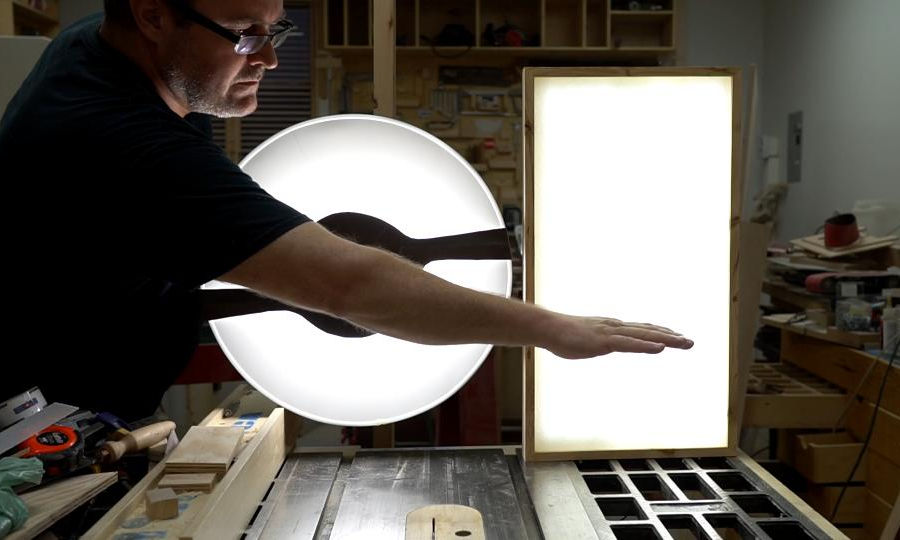 battery powered led light panel